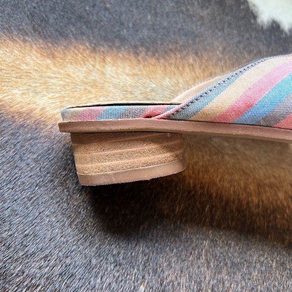 Madewell Ruthie Criss Cross Rainbow Sandals NEW size 6.5 6 1/2 - Picture 6 of 7